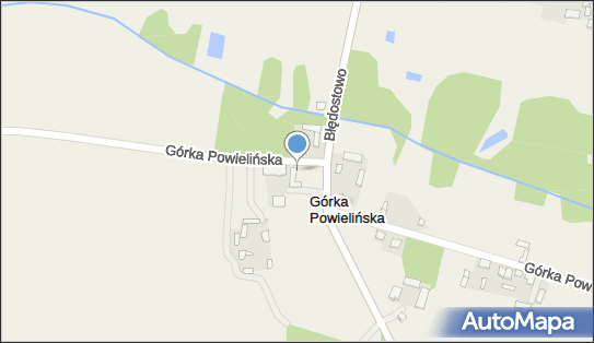 Kapliczka, Figura Świętych, Krzyż, Górka Powielińska 06-120 - Kapliczka, Figura Świętych, Krzyż