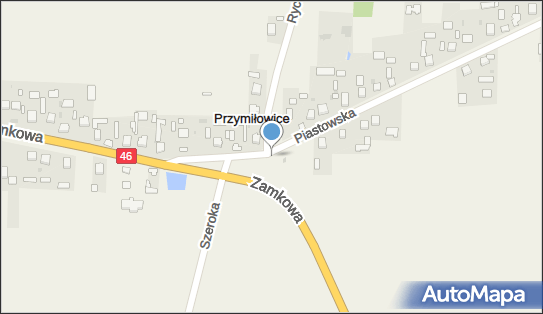 Kapliczka, Figura Świętych, Krzyż, Piastowska, Przymiłowice 42-256 - Kapliczka, Figura Świętych, Krzyż