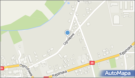 Kapliczka, Figura Świętych, Krzyż, Ogrodowa, Rychtal 63-630 - Kapliczka, Figura Świętych, Krzyż