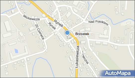 Kapliczka na rynku, Rynek73 18, Brzostek 39-230 - Kapliczka, Figura Świętych, Krzyż
