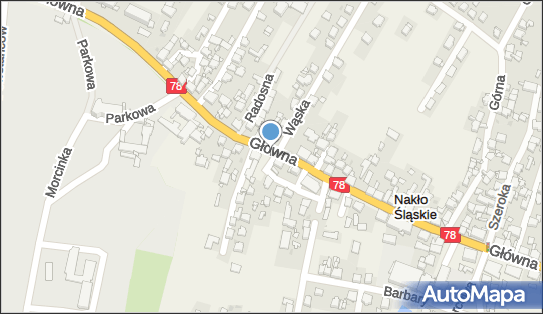 Kapliczka św. Jakuba, Główna 20, Nakło Śląskie 42-620 - Kapliczka, Figura Świętych, Krzyż