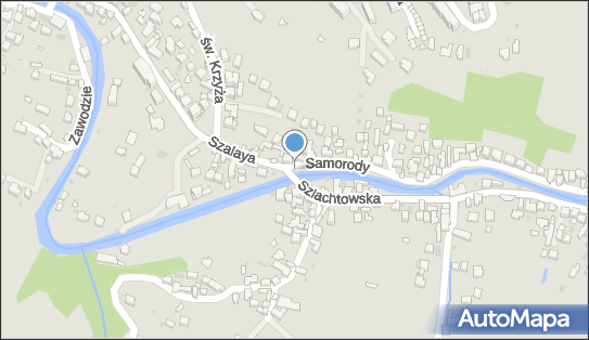 Kapliczka św. Jana Nepomucena, Samorody, Szczawnica 34-460 - Kapliczka, Figura Świętych, Krzyż