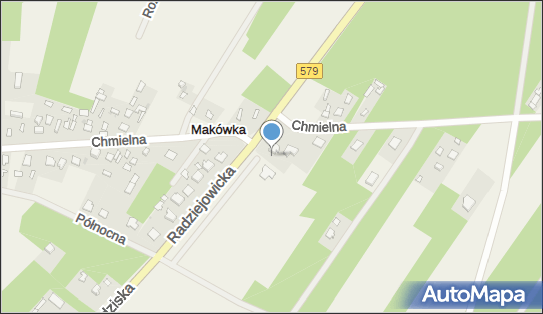 Kapliczka z Matką Boską, DW 579, Makówka - Kapliczka, Figura Świętych, Krzyż