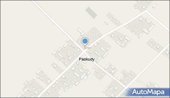 Kapliczka z Panem Jezusem, Paskudy, Paskudy 21-307 - Kapliczka, Figura Świętych, Krzyż