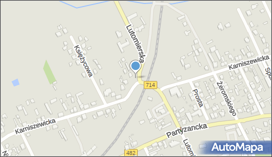 Krzyż, Lutomierska714, Pabianice 95-200 - Kapliczka, Figura Świętych, Krzyż
