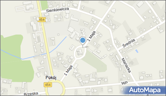 Krzyż, 1 Maja 14, Pokój 46-034 - Kapliczka, Figura Świętych, Krzyż