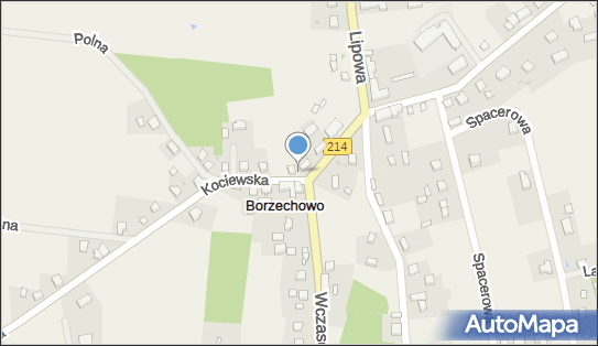 Krzyż, Wczasowa 1b, Borzechowo 83-224 - Kapliczka, Figura Świętych, Krzyż