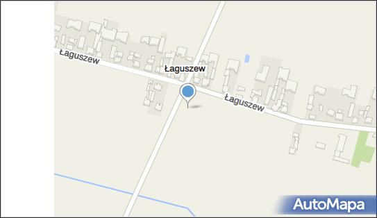 Krzyż, Łaguszew, Łaguszew 99-414 - Kapliczka, Figura Świętych, Krzyż