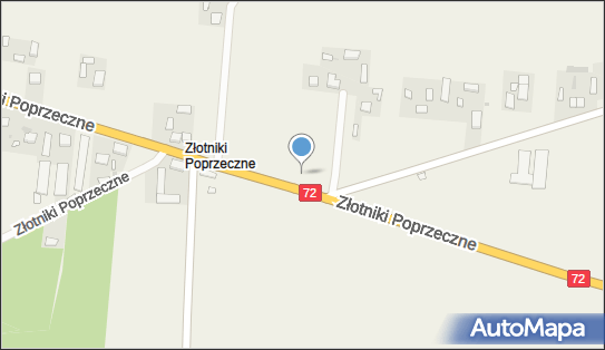 Krzyż, Złotniki Poprzeczne, Złotniki 99-205 - Kapliczka, Figura Świętych, Krzyż