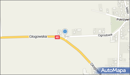 Krzyż, Ogrodowa, Pokrzywnica 47-208 - Kapliczka, Figura Świętych, Krzyż