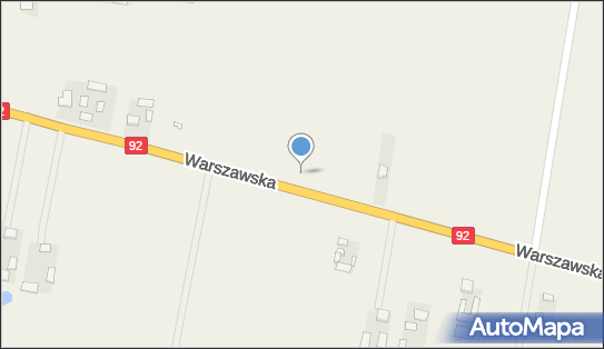 Krzyż, Warszawska, Broszków 08-130 - Kapliczka, Figura Świętych, Krzyż