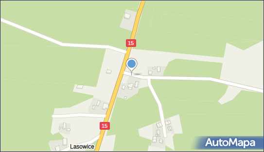 Krzyż, 15, Lasowice - Kapliczka, Figura Świętych, Krzyż