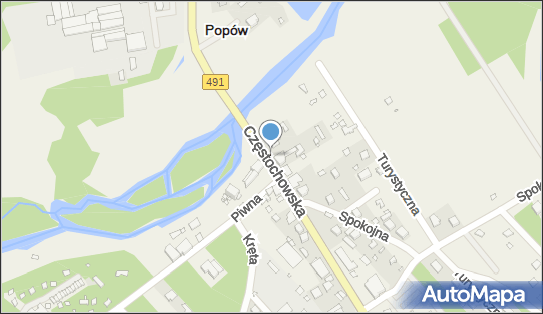 Krzyż, DW 491, Częstochowska, Zawady - Kapliczka, Figura Świętych, Krzyż