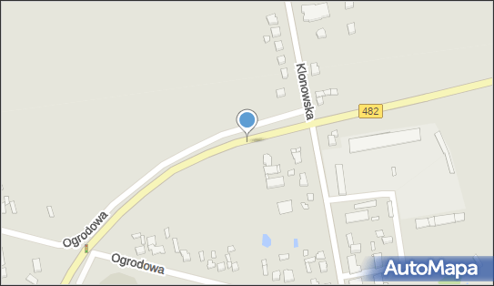 Krzyż, Ogrodowa, Lututów 98-360 - Kapliczka, Figura Świętych, Krzyż