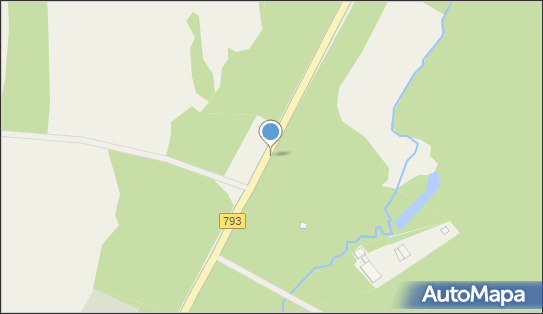 Krzyż, DW 793, Janów - Kapliczka, Figura Świętych, Krzyż