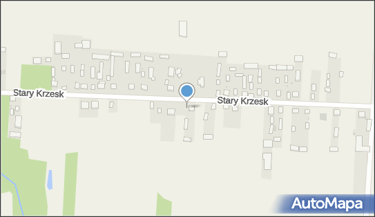 Metalowy krzyż, Stary Krzesk 37, Stary Krzesk 08-111 - Kapliczka, Figura Świętych, Krzyż