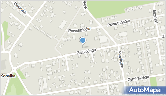Metalowy krzyż, Załuskiego Marcina, ks. 22, Kobyłka 05-230 - Kapliczka, Figura Świętych, Krzyż