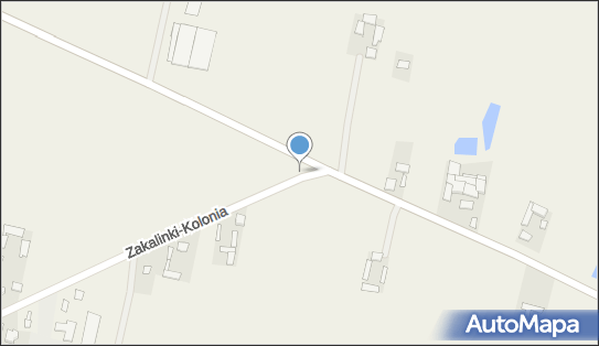 Metalowy krzyż, Zakalinki-Kolonia, Zakalinki-Kolonia 21-543 - Kapliczka, Figura Świętych, Krzyż