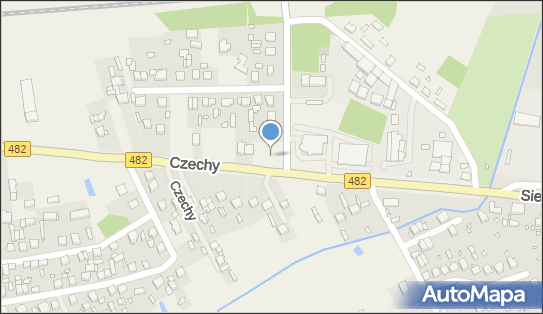 Metalowy krzyż, Czechy 261a, Czechy 98-220 - Kapliczka, Figura Świętych, Krzyż