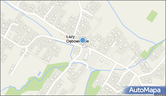 Murowana kapliczka, Łazy Dębowieckie 122, Łazy Dębowieckie 38-220 - Kapliczka, Figura Świętych, Krzyż