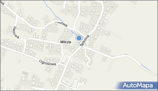 Murowana kapliczka, Szkolna 23, Milcza 38-483 - Kapliczka, Figura Świętych, Krzyż