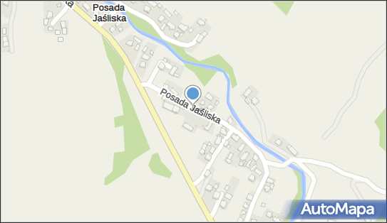 Murowana kapliczka, Posada Jaśliska 37a, Posada Jaśliska 38-485 - Kapliczka, Figura Świętych, Krzyż
