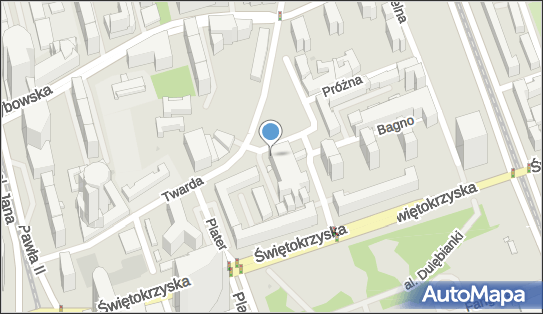 Papież Jan Paweł II, pl. Grzybowski, Warszawa 00-115 - Kapliczka, Figura Świętych, Krzyż