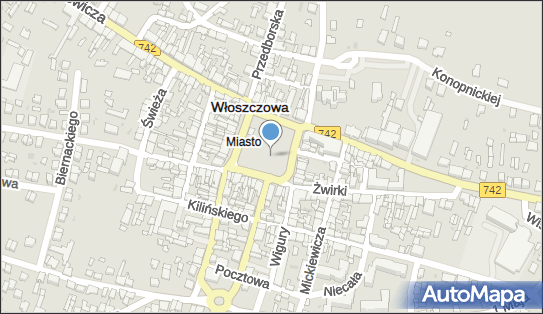 św. Florian, Śliska 24, Włoszczowa 29-100 - Kapliczka, Figura Świętych, Krzyż