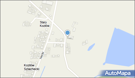 św. Józef, Kozłów Szlachecki 40, Kozłów Szlachecki 96-513 - Kapliczka, Figura Świętych, Krzyż
