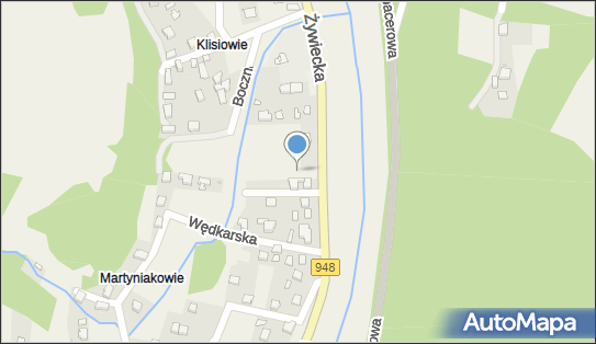 Skarpa, DW 948, Żywiecka, Czernichów - Karczma, Gospoda, Zajazd