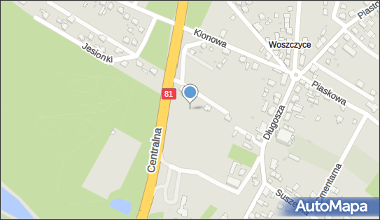 u Dworu, przy drodze 81, Woszczyce - Karczma, Gospoda, Zajazd