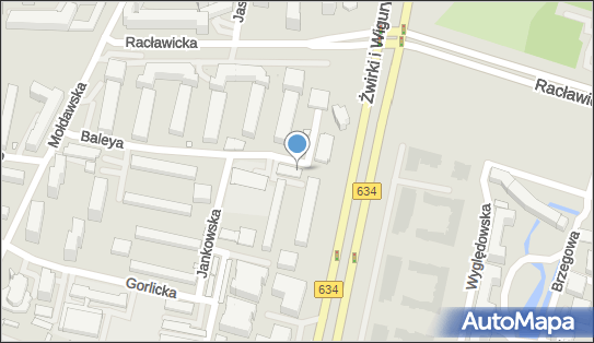 Bistro Bar 'Po Sąsiedzku', ul. S. Baleya 3, Warszawa - Kawiarnia