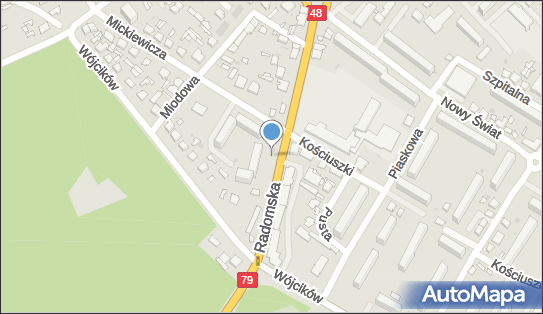 Kiosk, Radomska79 56, Kozienice 26-900 - Kiosk