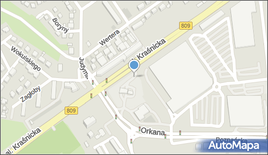 Kiosk, Aleja Kraśnicka, Lublin - Kiosk