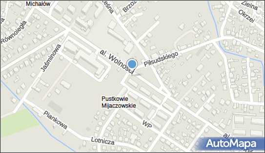 Kiosk, DW 791, Aleja Wolności, Myszków - Kiosk