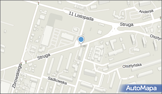 Kiosk, Struga Andrzeja, Radom 26-609, 26-610, 26-615, 26-627 - Kiosk