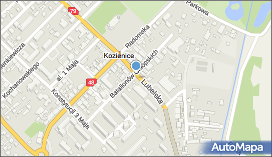 Kiosk, Lubelska48 6b, Kozienice 26-900 - Kiosk