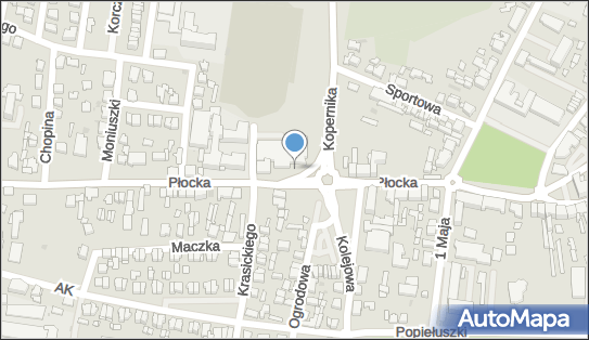 Kiosk, DW 632, Płocka, Płońsk - Kiosk