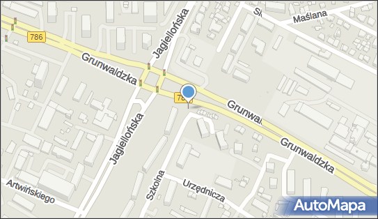 Kiosk, DW 786, Grunwaldzka, Kielce - Kiosk