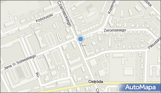 Kiosk, Czarnieckiego Stefana, hetm. 43, Ostróda 14-100 - Kiosk