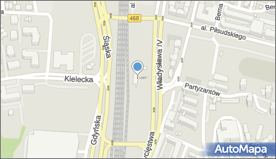 Kiosk, DW 468, Władysława IV, Gdynia - Kiosk