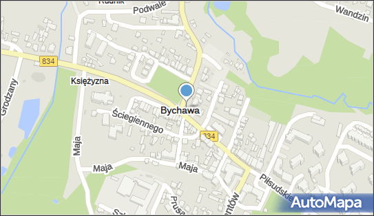 Kiosk, DW 836, Lubelska, Bychawa - Kiosk