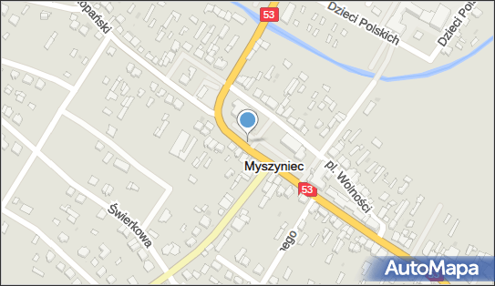 Kiosk, Plac Wolności, Myszyniec - Kiosk