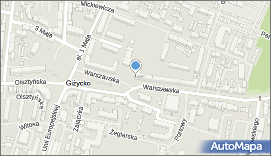 Kiosk, Warszawska, Giżycko 11-500 - Kiosk