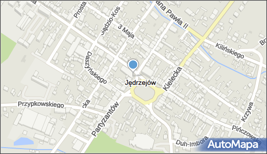 Kiosk, Plac gen. Tadeusza Kościuszki 15, Jędrzejów - Kiosk