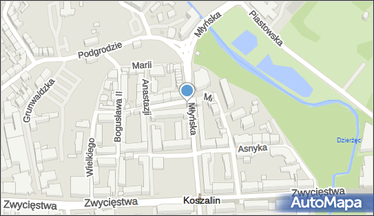 Kiosk, Młyńska, Koszalin 75-050, 75-052, 75-054, 75-420, 75-421, 75-422, 75-423, 75-424 - Kiosk
