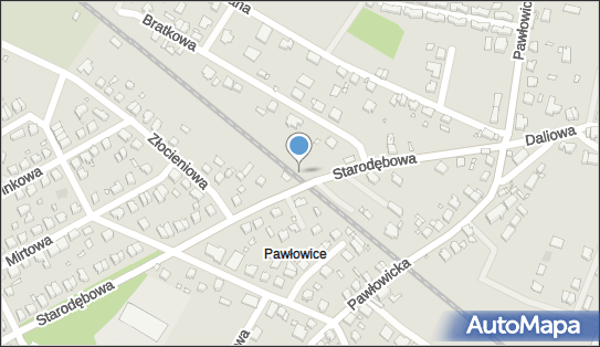 Wrocław Pawłowice, Starodębowa, Wrocław 51-251 - Kolej podmiejska