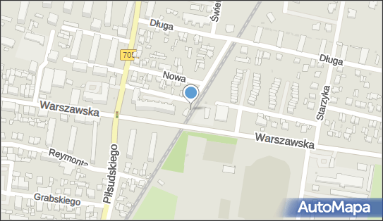 Sochaczewska Kolei Dojazdowa - stacja Sochaczew Miasto, Warszawska 96-500 - Kolej wąskotorowa