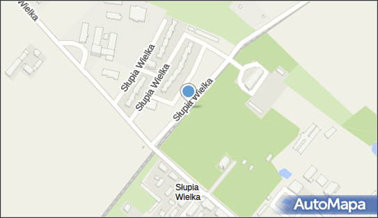 Średzka Kolej Powiatowa - stacja Słupia Wielka, Słupia Wielka 63-022 - Kolej wąskotorowa
