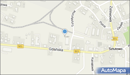 Stacja końcowa ŻKD Sztutowo, Gdańska501 47A, Sztutowo 82-110 - Kolej wąskotorowa